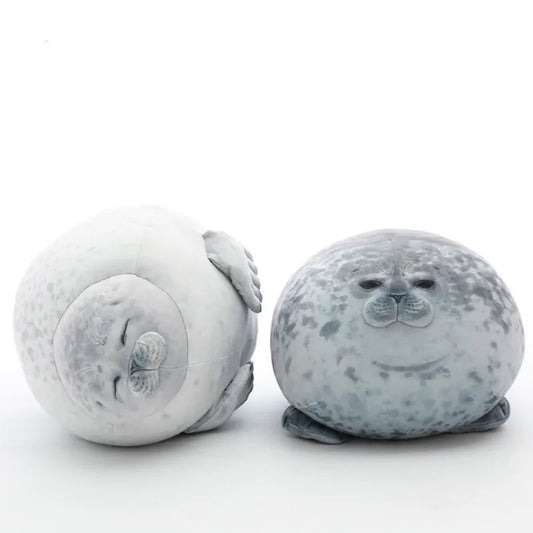 Angry or Happy 3D Seal Pillow